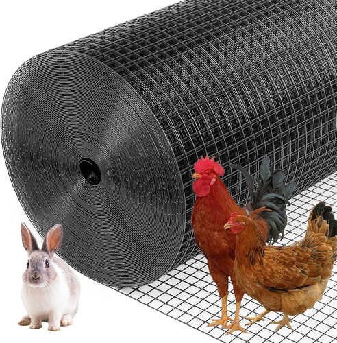 Black hardware cloth - black,
